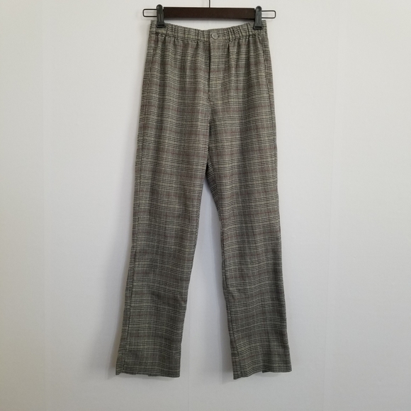 Brandy Melville Pants - Brandy Melville Checker Print Pants Size XS